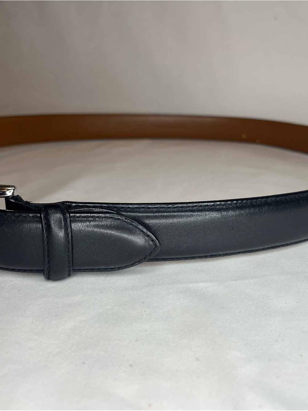 Polo Ralph Lauren Classic Black Leather Men’s Belt